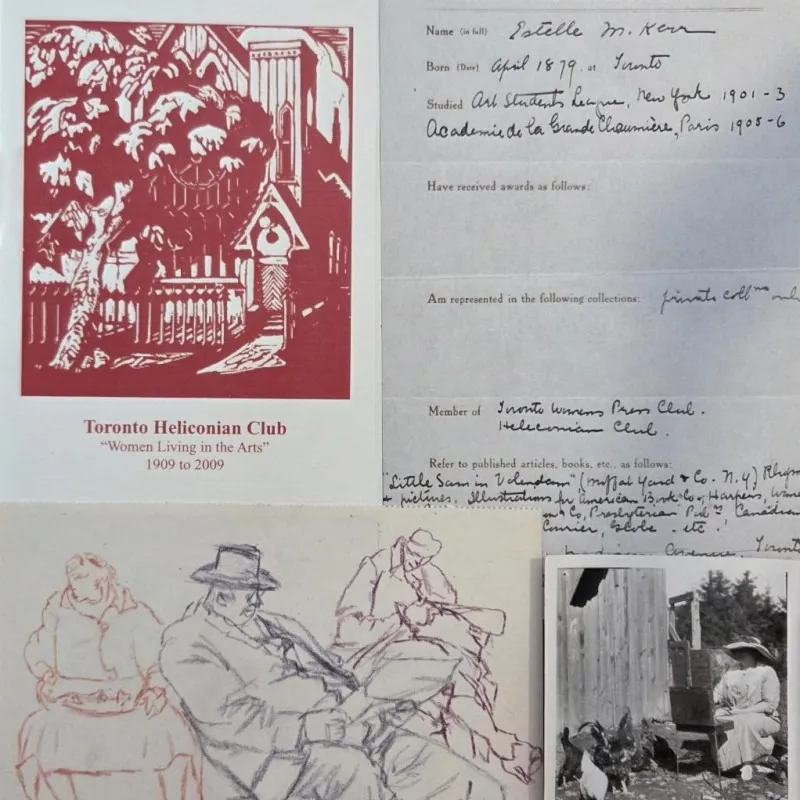 Library & Archives Unshelved: Artists of the Heliconian Club event