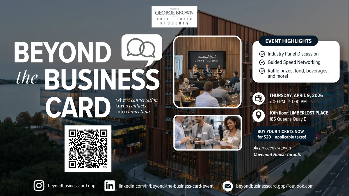 Beyond the Business Card: A Networking Experience event
