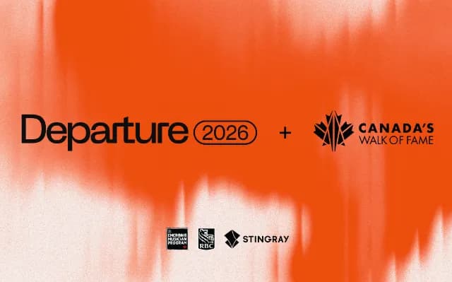 Departure 2026 + Canada's Walk of Fame Present: Annabel Oreste, Jennarie, Andie Therio, Braden Lam, and John Fellner event