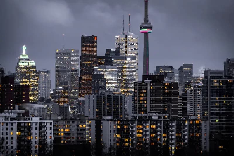 Grand interior of a historic Toronto building with ornate architecture