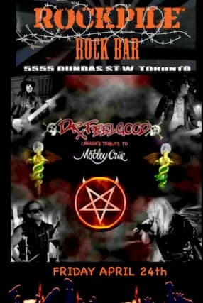 Dr Feelgood - Motley Crue Tribute event
