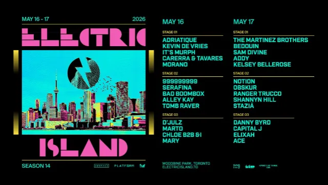 ELECTRIC ISLAND: 2026 SEASON OPENER - SUNDAY event