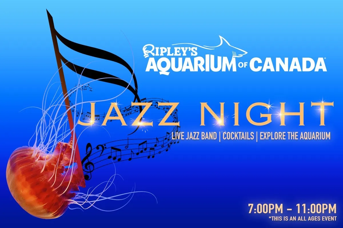 Jazz Night at Ripley’s Aquarium of Canada event