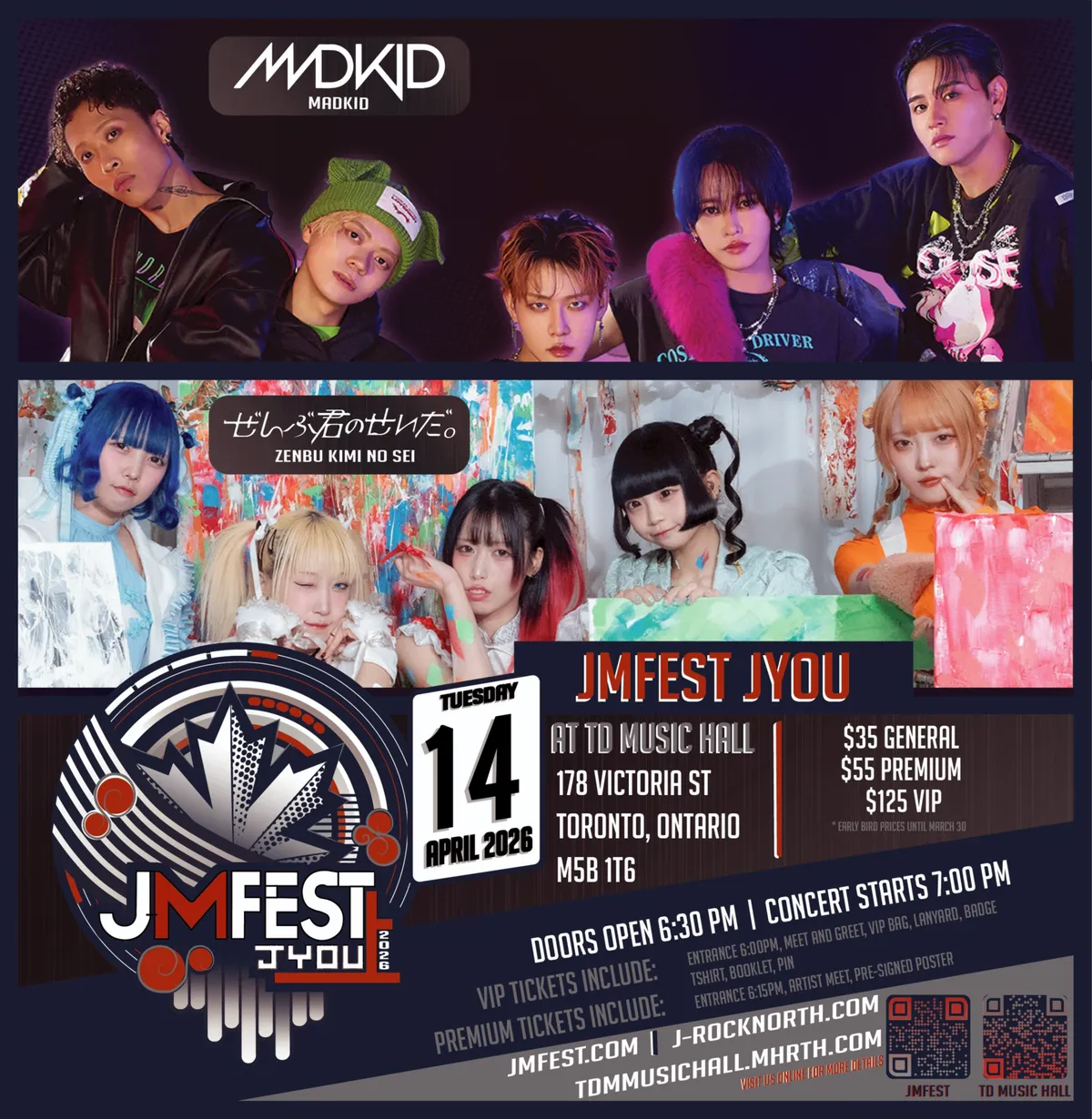 JMFEST JYOU (上): J-POP – Featuring MADKID × Zenbu Kimi no Sei da event