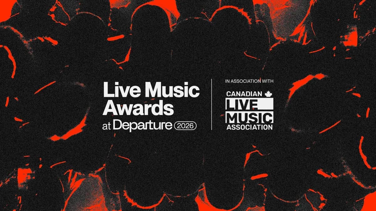Live Music Awards at Departure Festival 2026 event