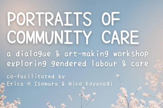 Portraits of Community Care event