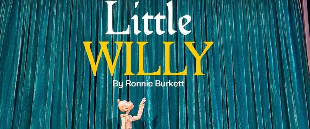 Ronnie Burkett with marionettes from Little Willy