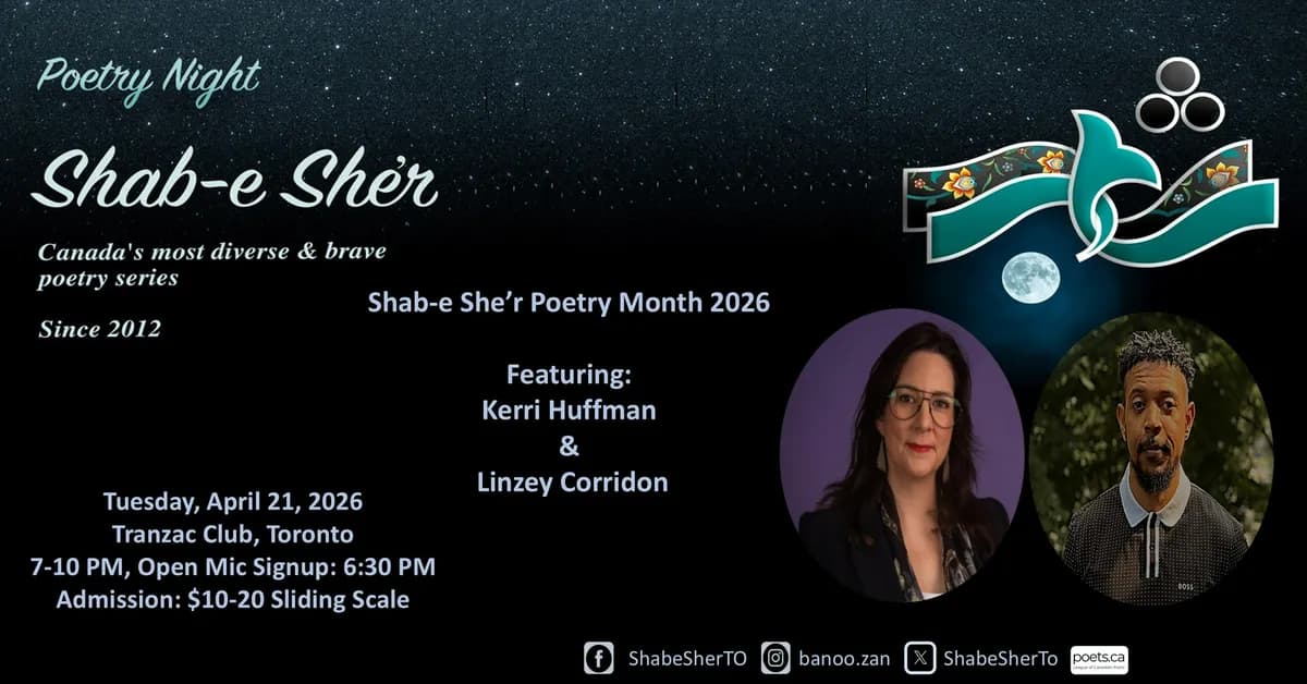 Shab-e She’r Poetry Month 2026 event