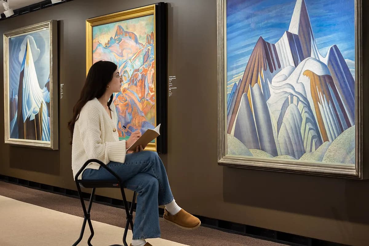 Slow Art Day at the McMichael event