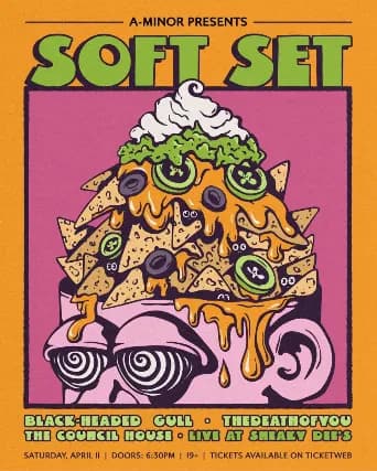 Soft Set w/ Black Headed Gull, The Death Of You & The Council House event