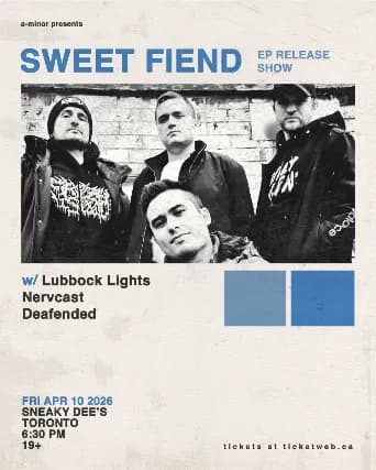 Sweet Fiend EP Release Show w/ Lubbock Lights, Nervcast & Deafended event