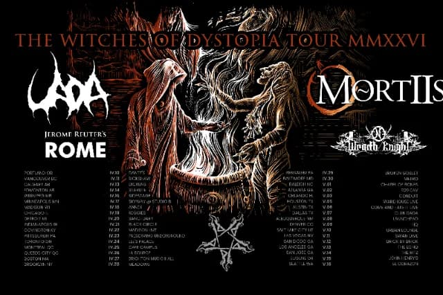UADA & MORTIIS - The Witches Of Dystopia Tour MMXXVI event