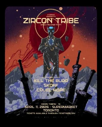 Zircon Tribe Single Release Show w/ Kill The Burr, Skoff & Cruel Hope event