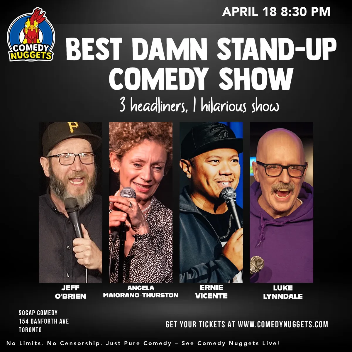 Best Damn Stand-Up Comedy Show in Toronto event