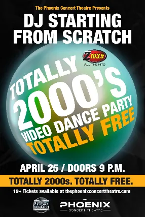 Totally 2000's Video Dance Party event