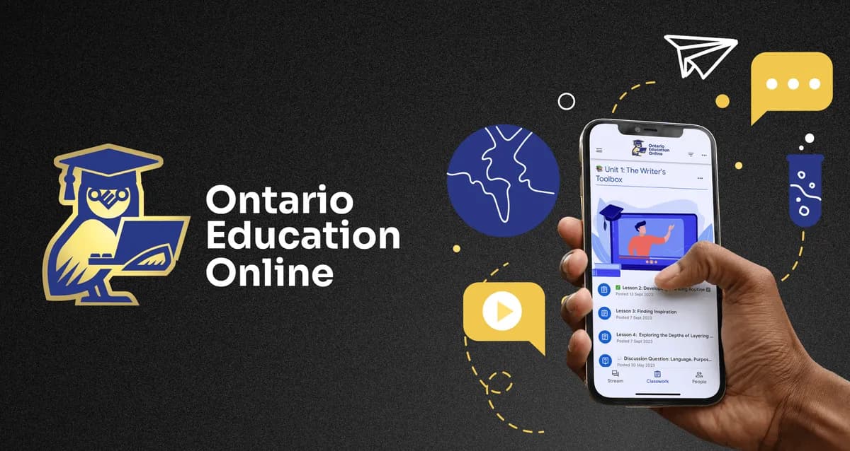 Ontario Education Online school building