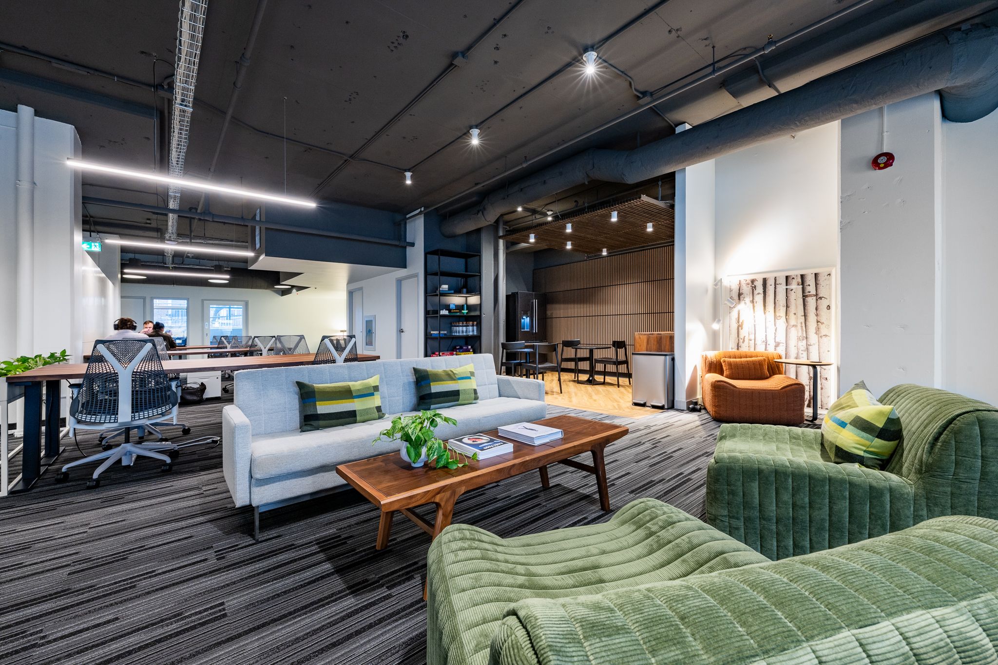 West lounge at Adelaide House Coworking on Adelaide Street West