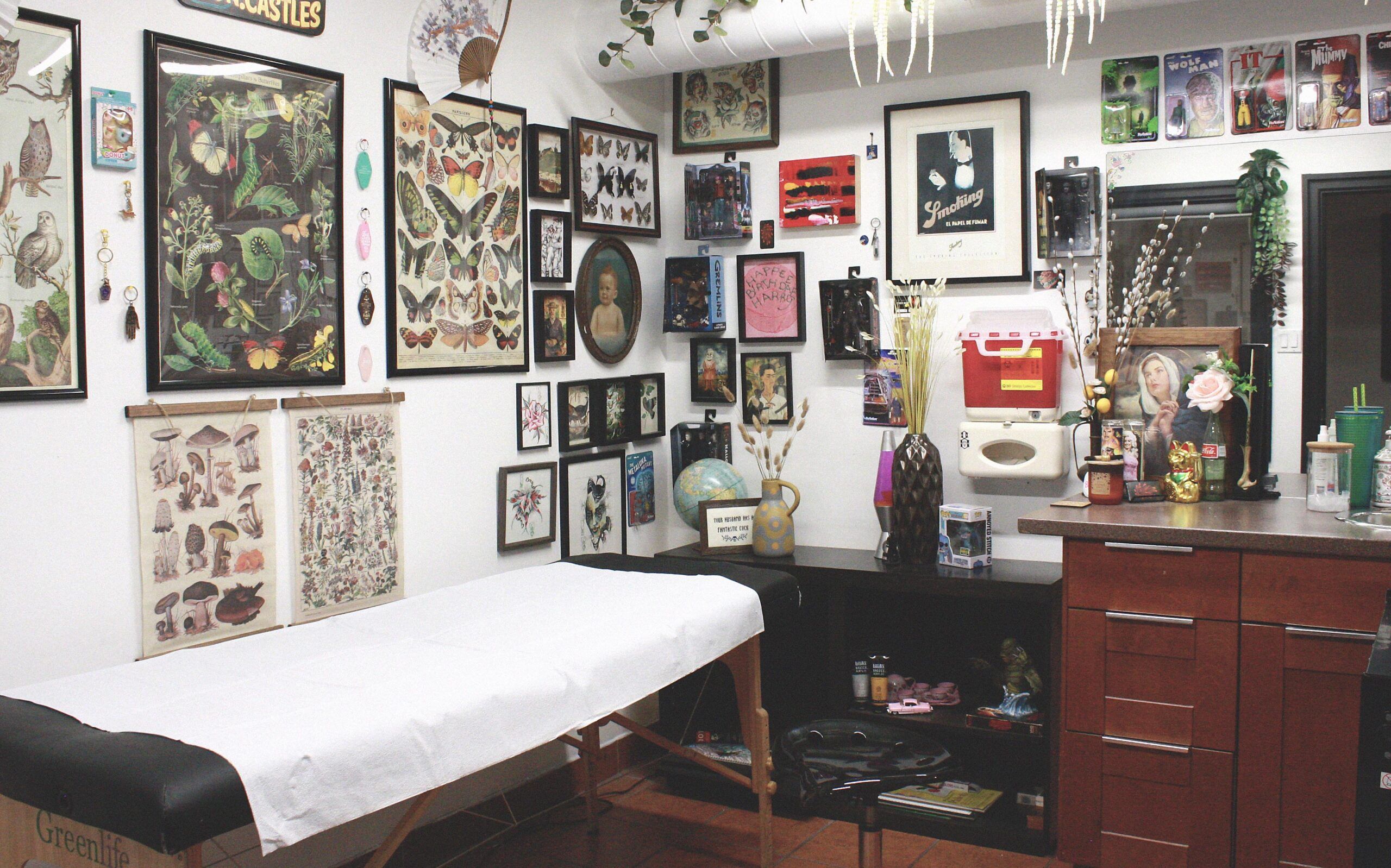 Interior of Adrenaline Studios on Queen Street West