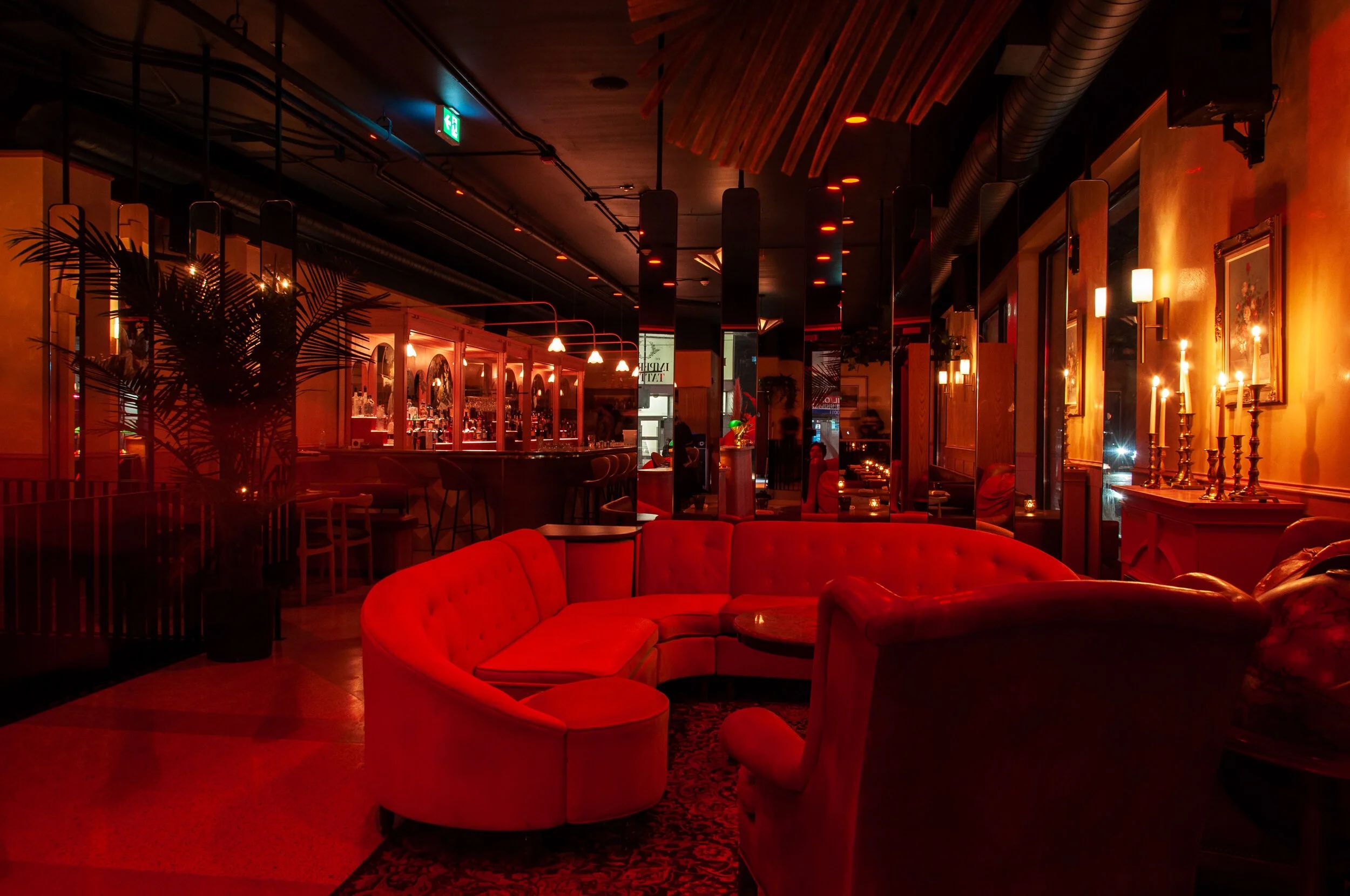 Bar Mordecai’s Wes Anderson hotel-lobby room on Dundas West