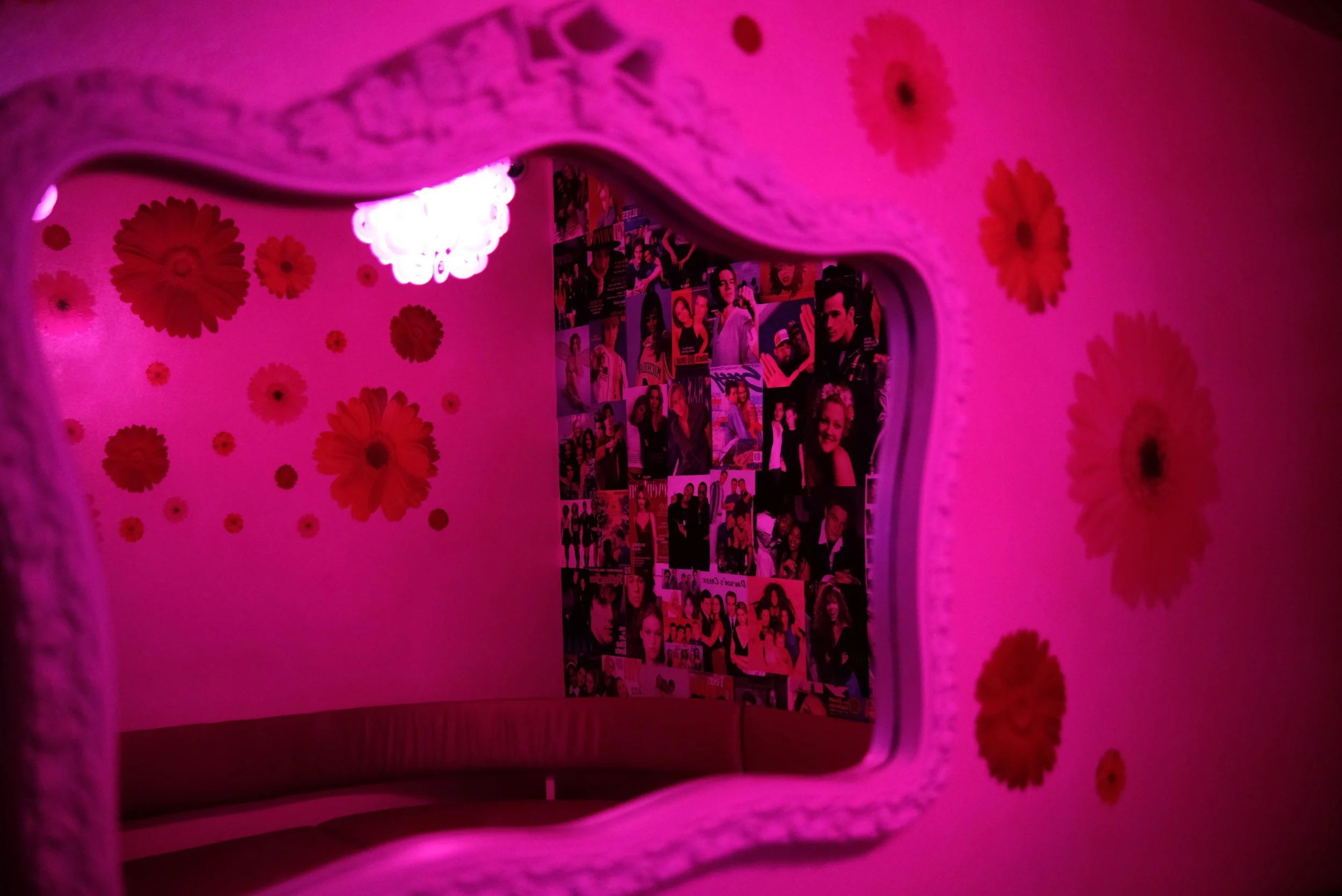 Themed private karaoke room at Bar Mordecai, official Squarespace photo