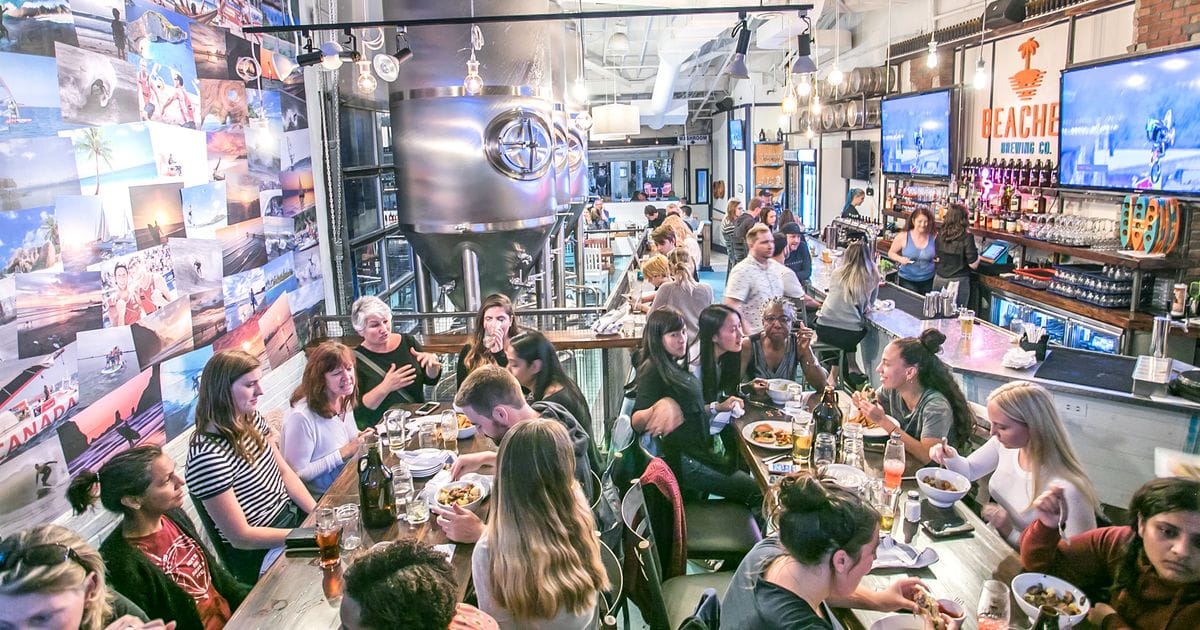 Beaches Brewing Co. in The Beaches