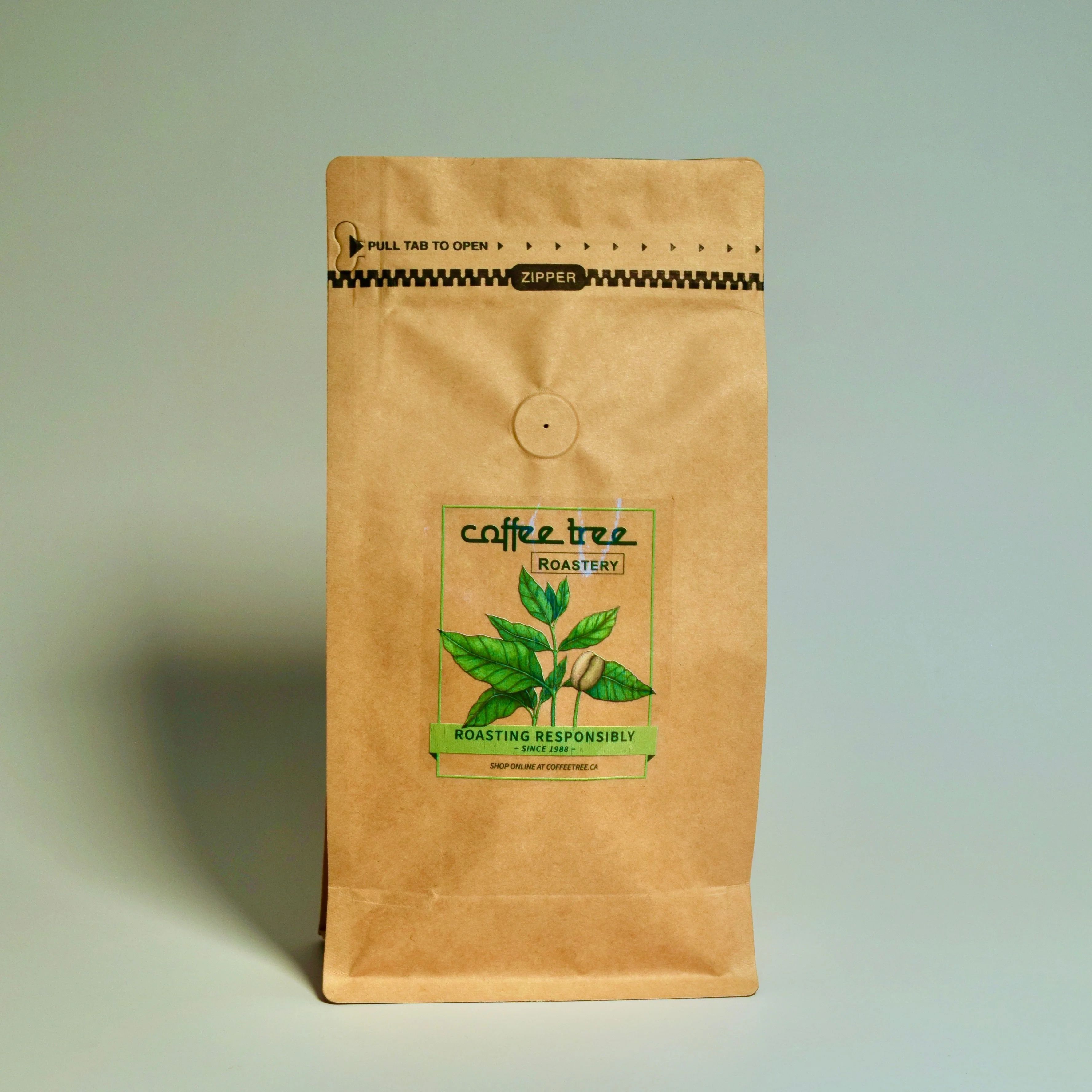 Coffee Tree Roastery official shop photography from coffeetree.ca