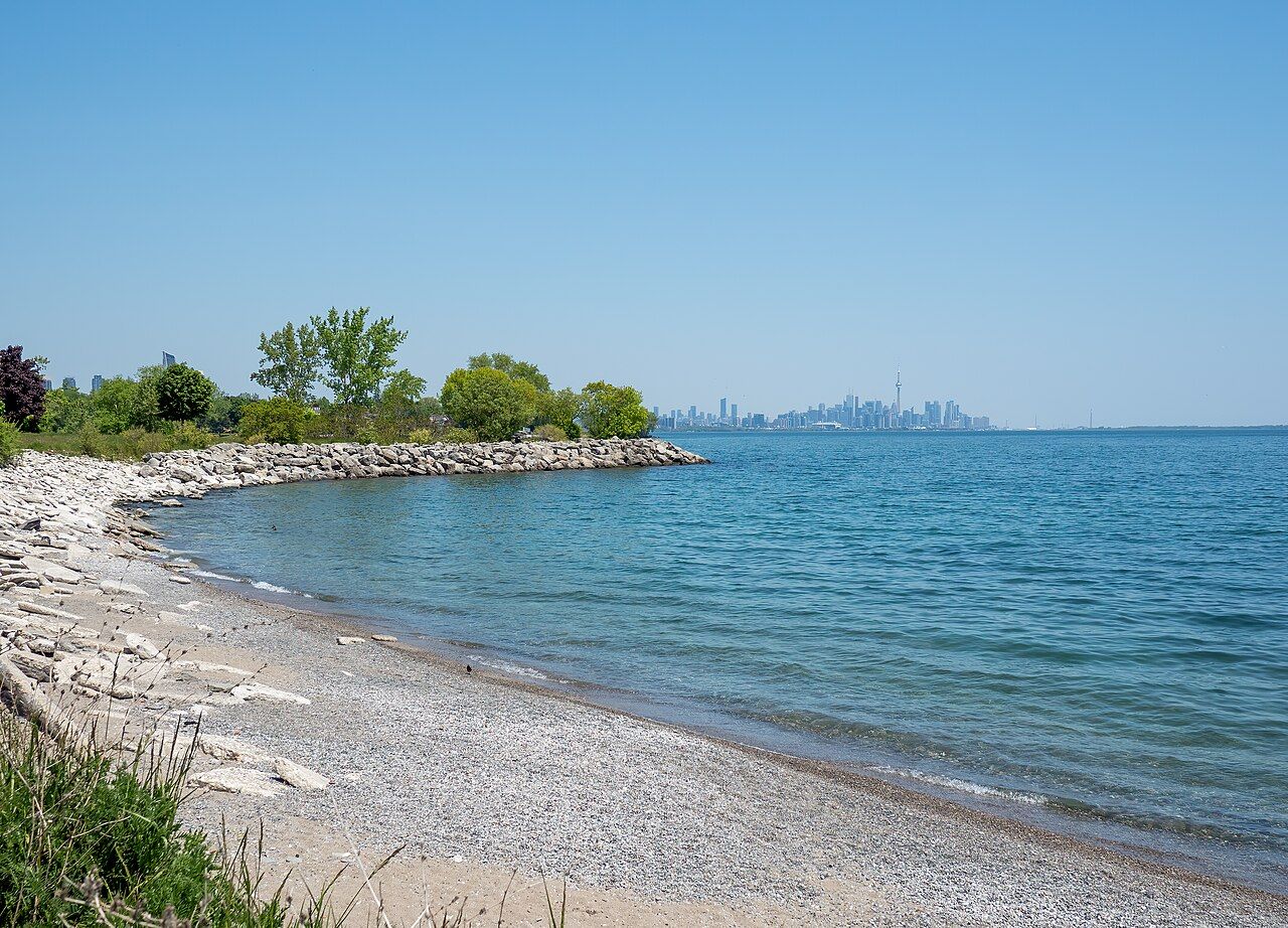 Colonel Samuel Smith Park on the Etobicoke lakeshore