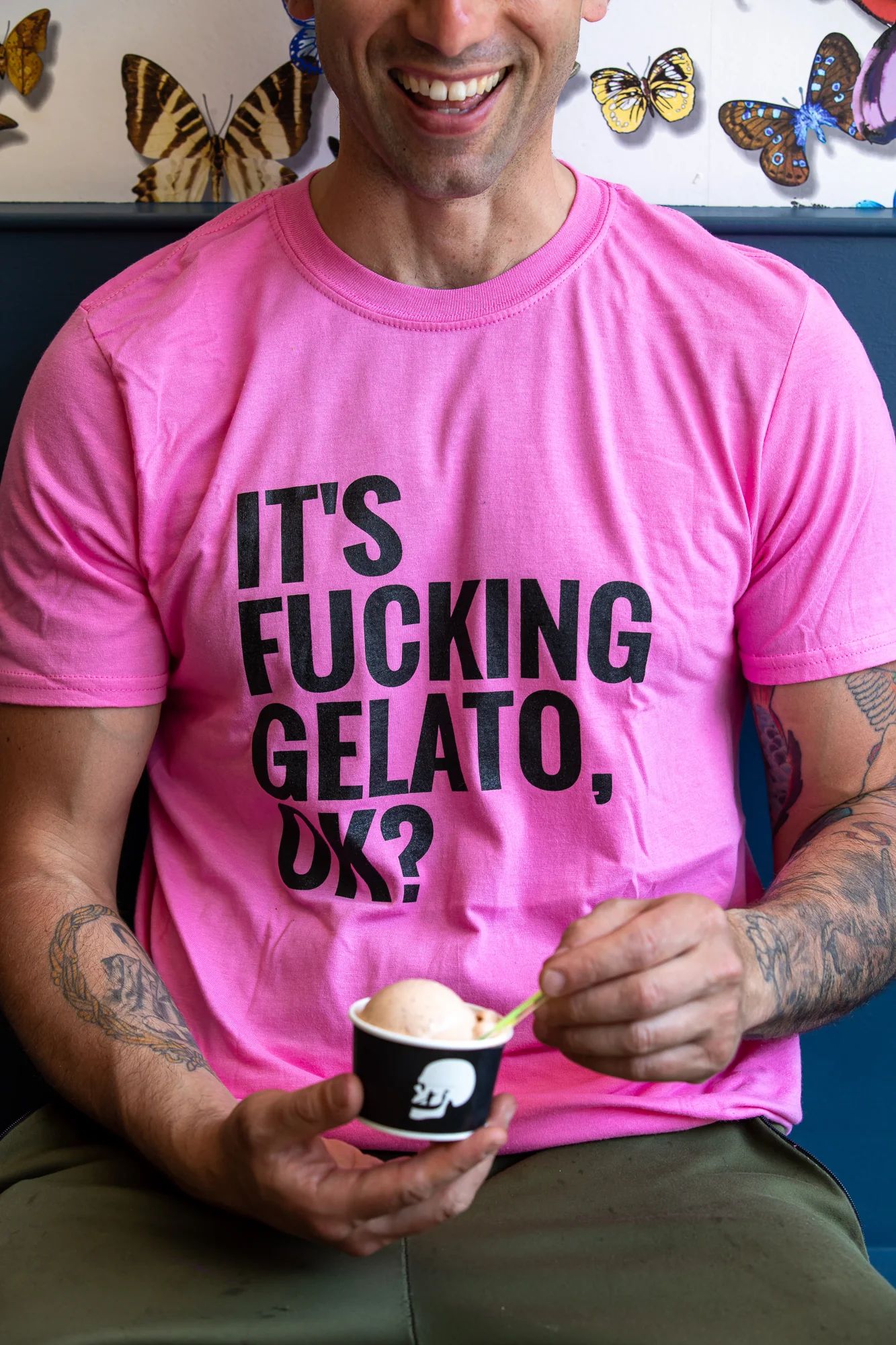 Death in Venice gelato shop photography from deathinvenice.ca