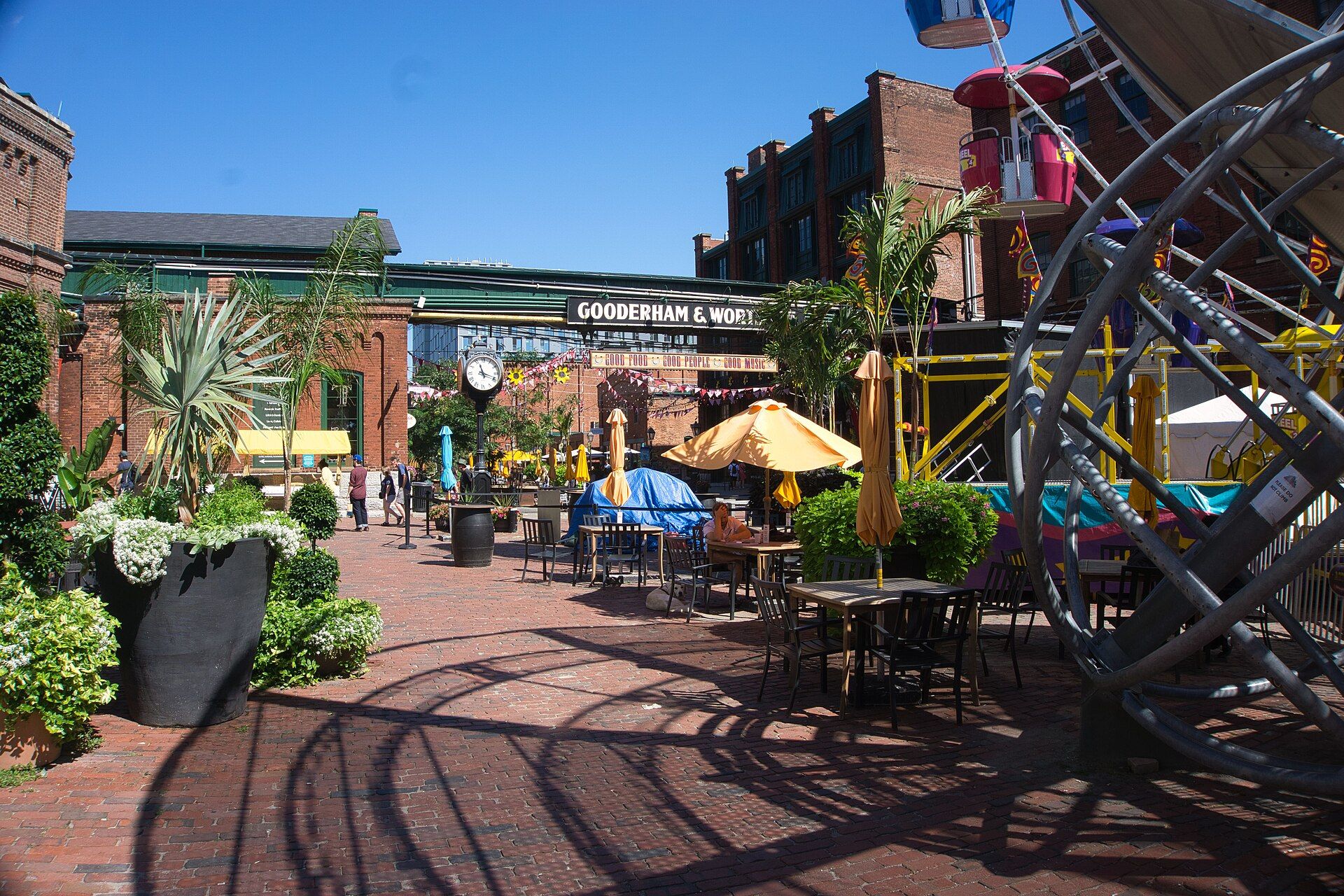Distillery District Victorian industrial streets, Toronto