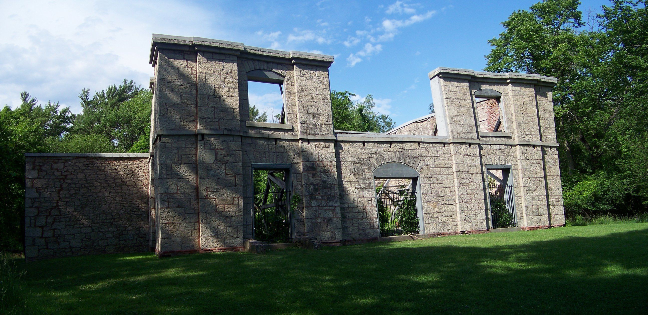 The Hermitage ruins in Dundas Valley Conservation Area