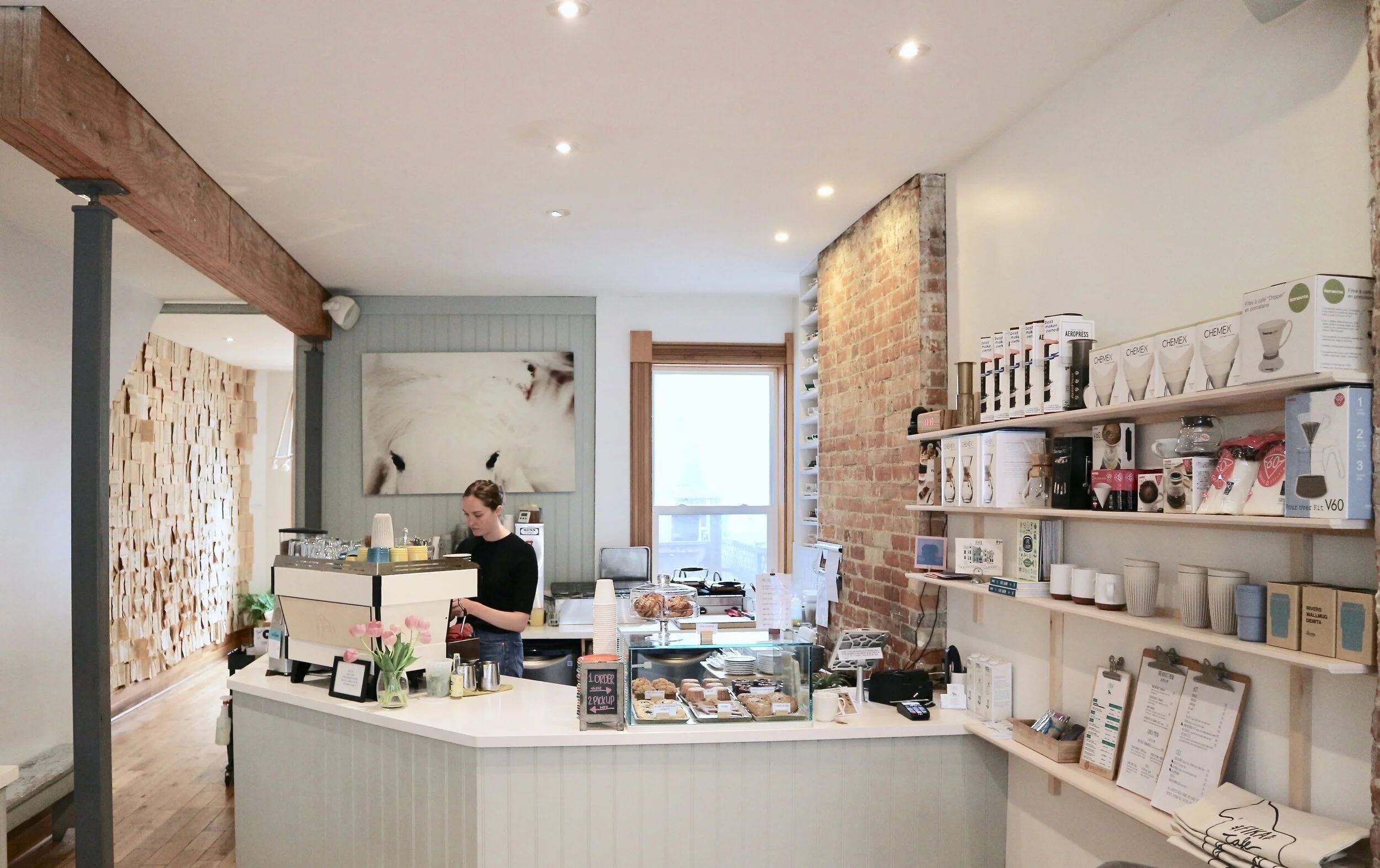 Fika Cafe official Kensington photography from fika.ca