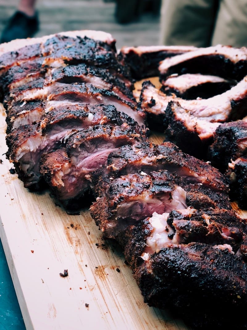 Texas-style smokehouse restaurant with brisket platter