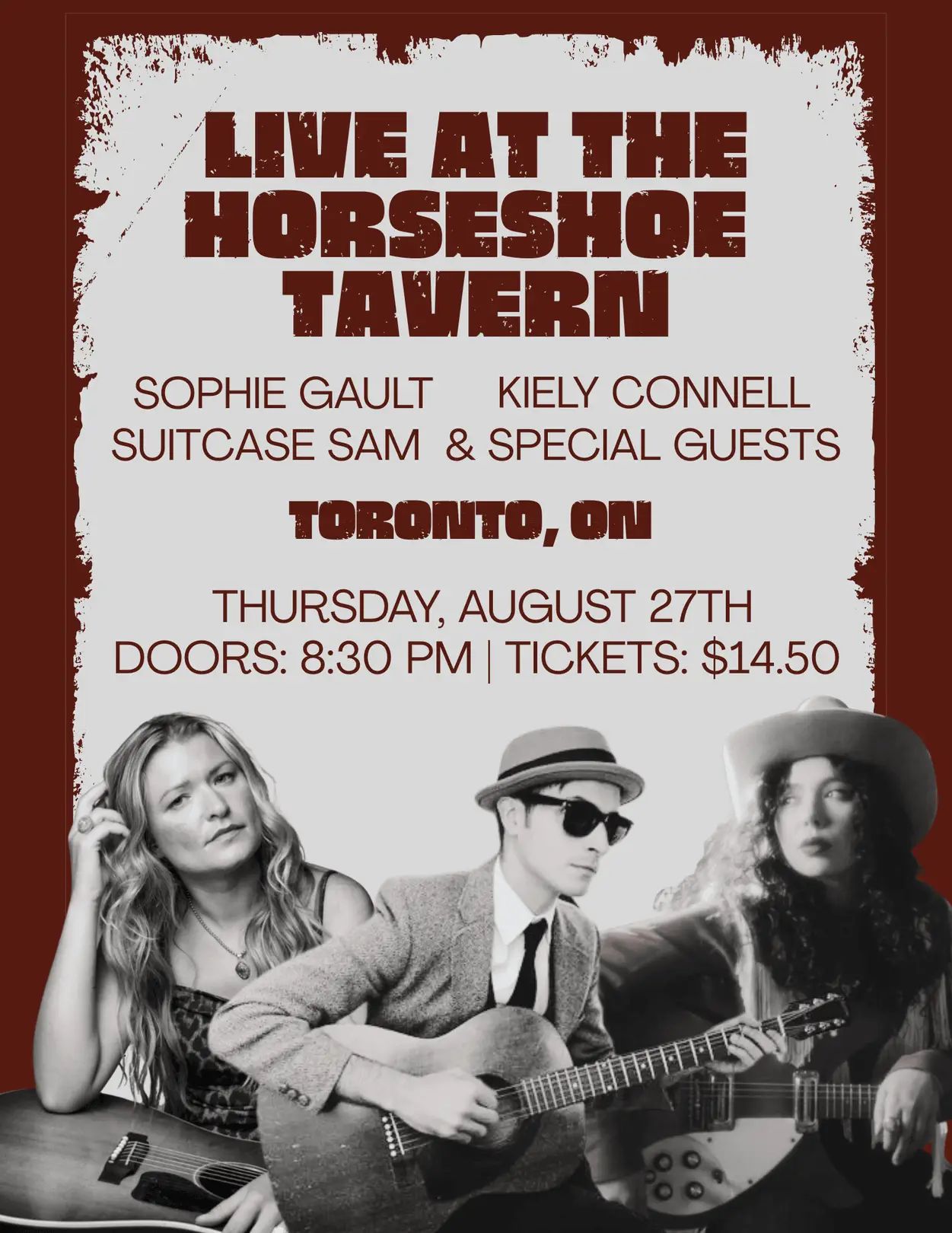 A live night at the Horseshoe Tavern, from the venue’s official site