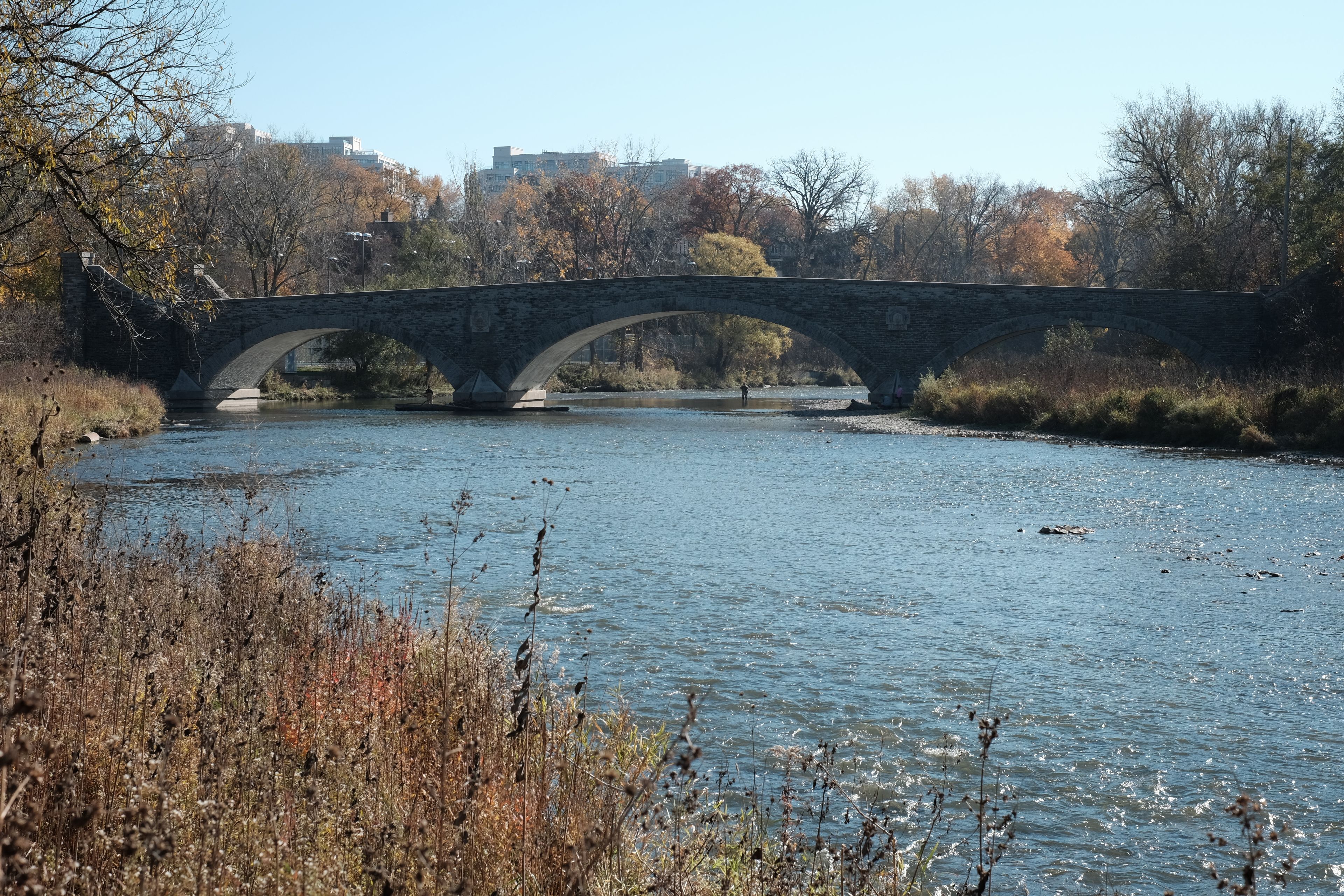 Humber River seen from Étienne Brûlé Park in Toronto