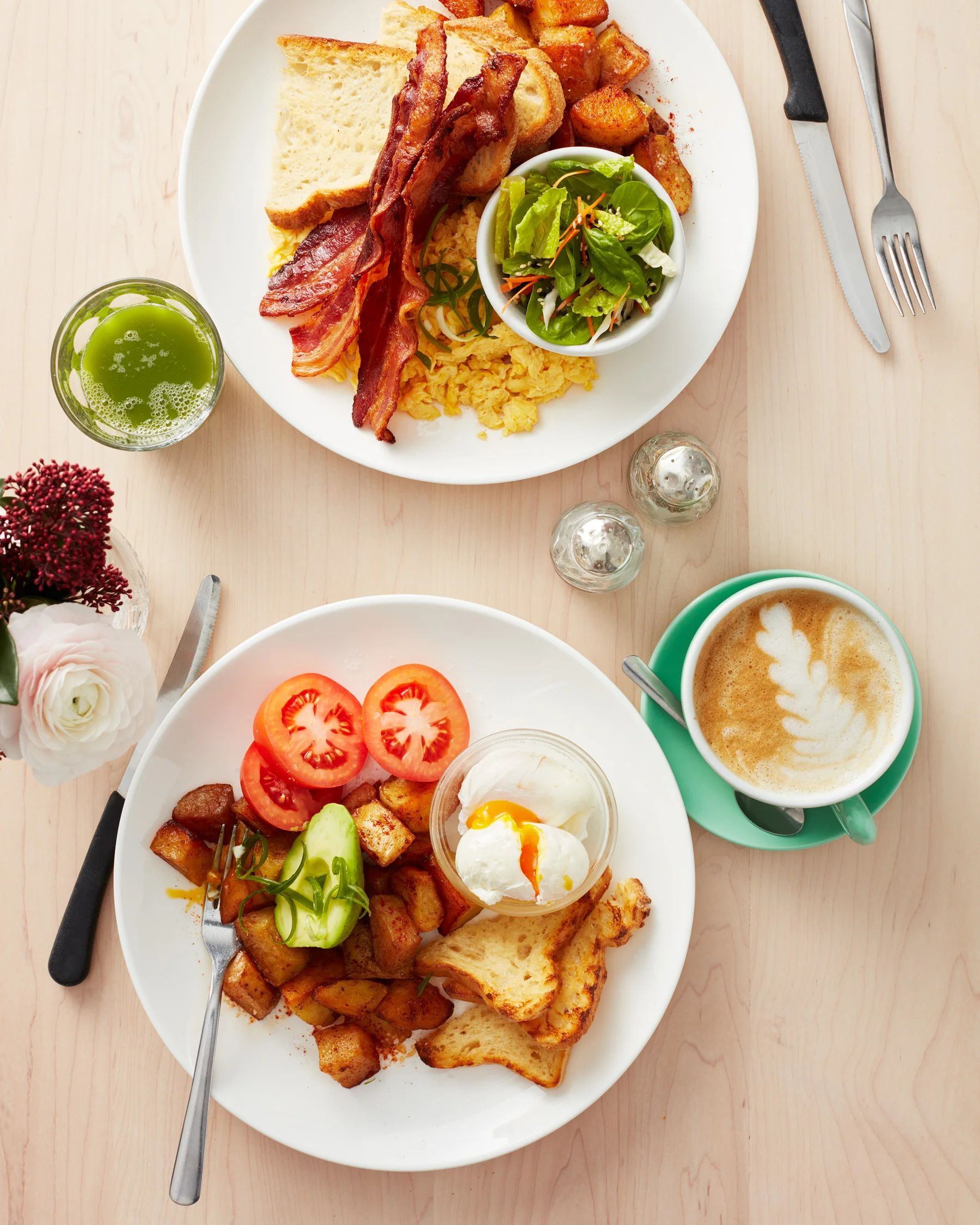 Brunch plate at Lady Marmalade on Broadview Avenue