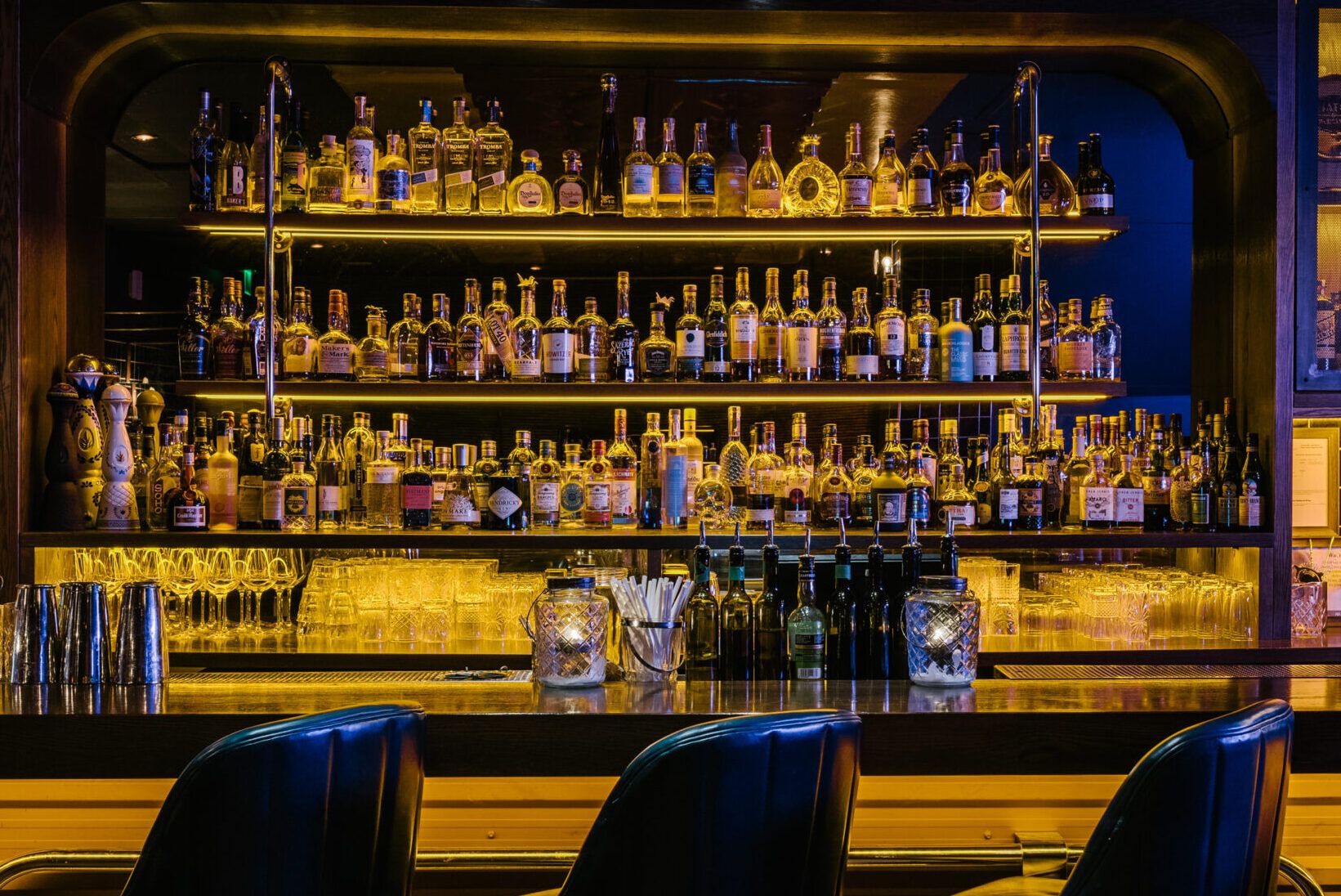 The basement bar at Liquid Courage under Mother Tongue