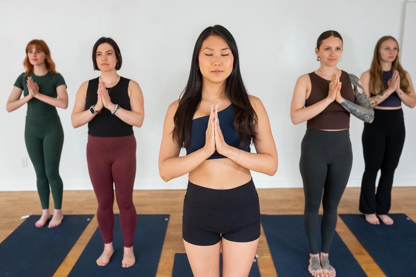 Mosaic Yoga studio photography from mosaicyoga.ca