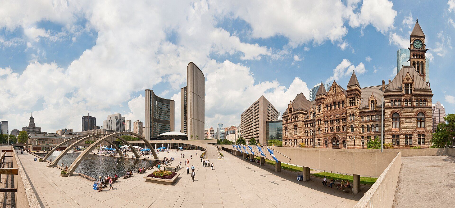 Nathan Phillips Square and Toronto City Hall
