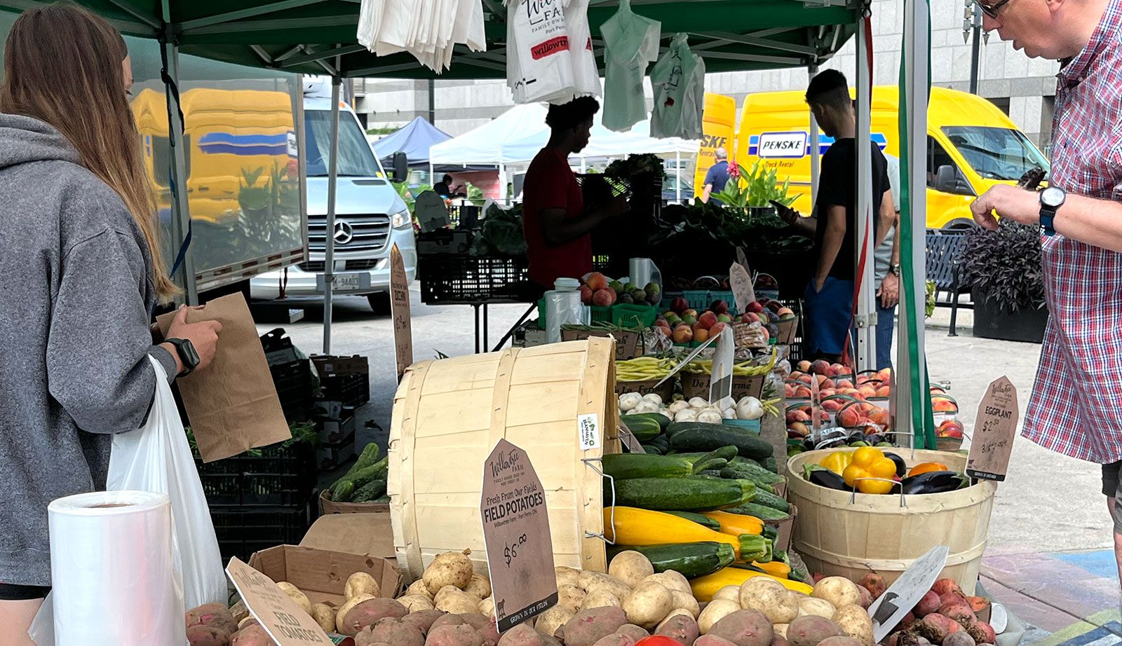 North York Farmers’ Market official banner photograph from northyorkfarmersmarket.ca