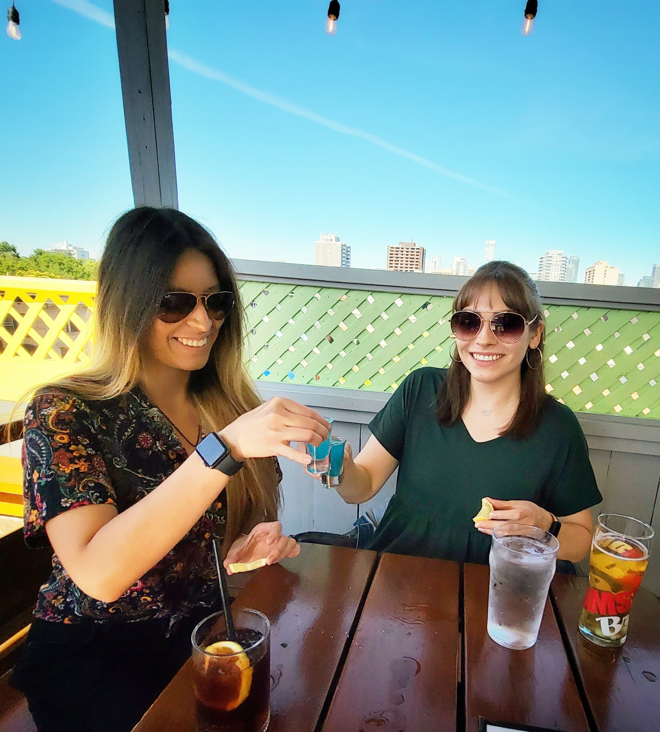 Paupers Pub rooftop and Annex patio seating