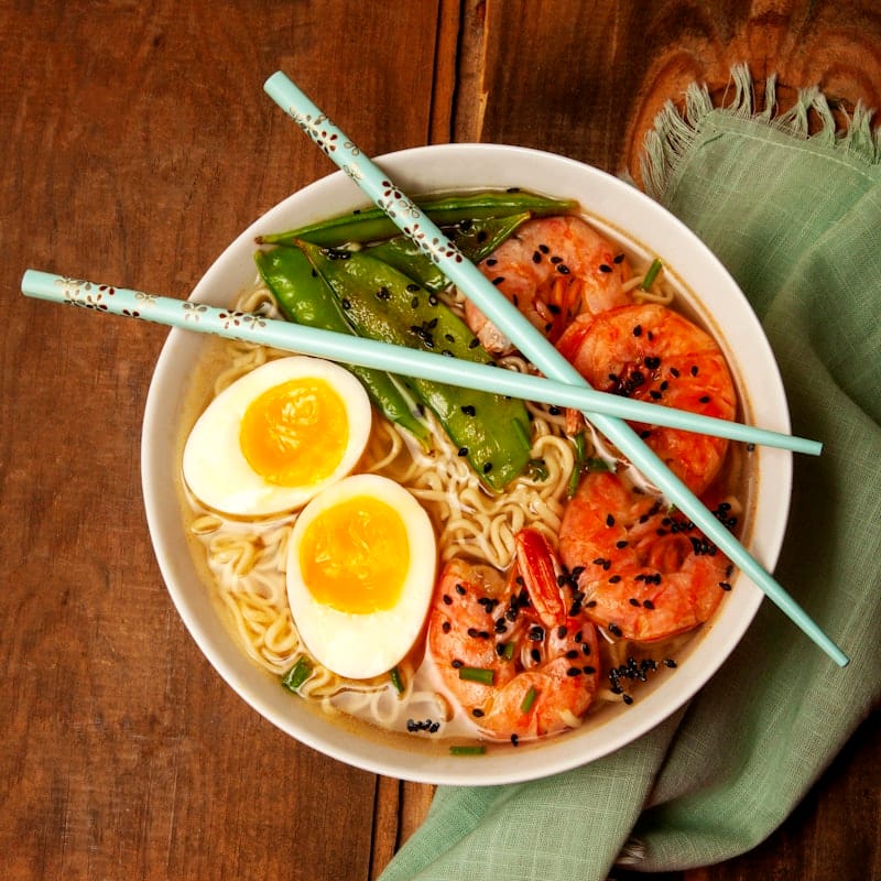 Elegant Vietnamese fine dining dish with delicate plating