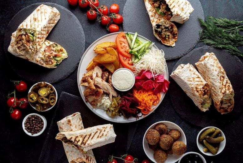 Shadi Shawarma photography from shadishawarma.ca