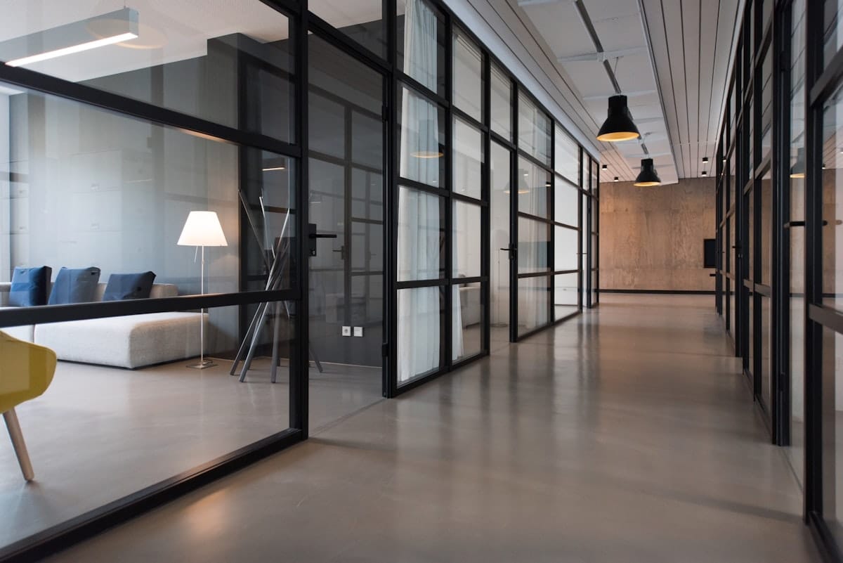 Creative office interior representing Spaces Queen West on John Street