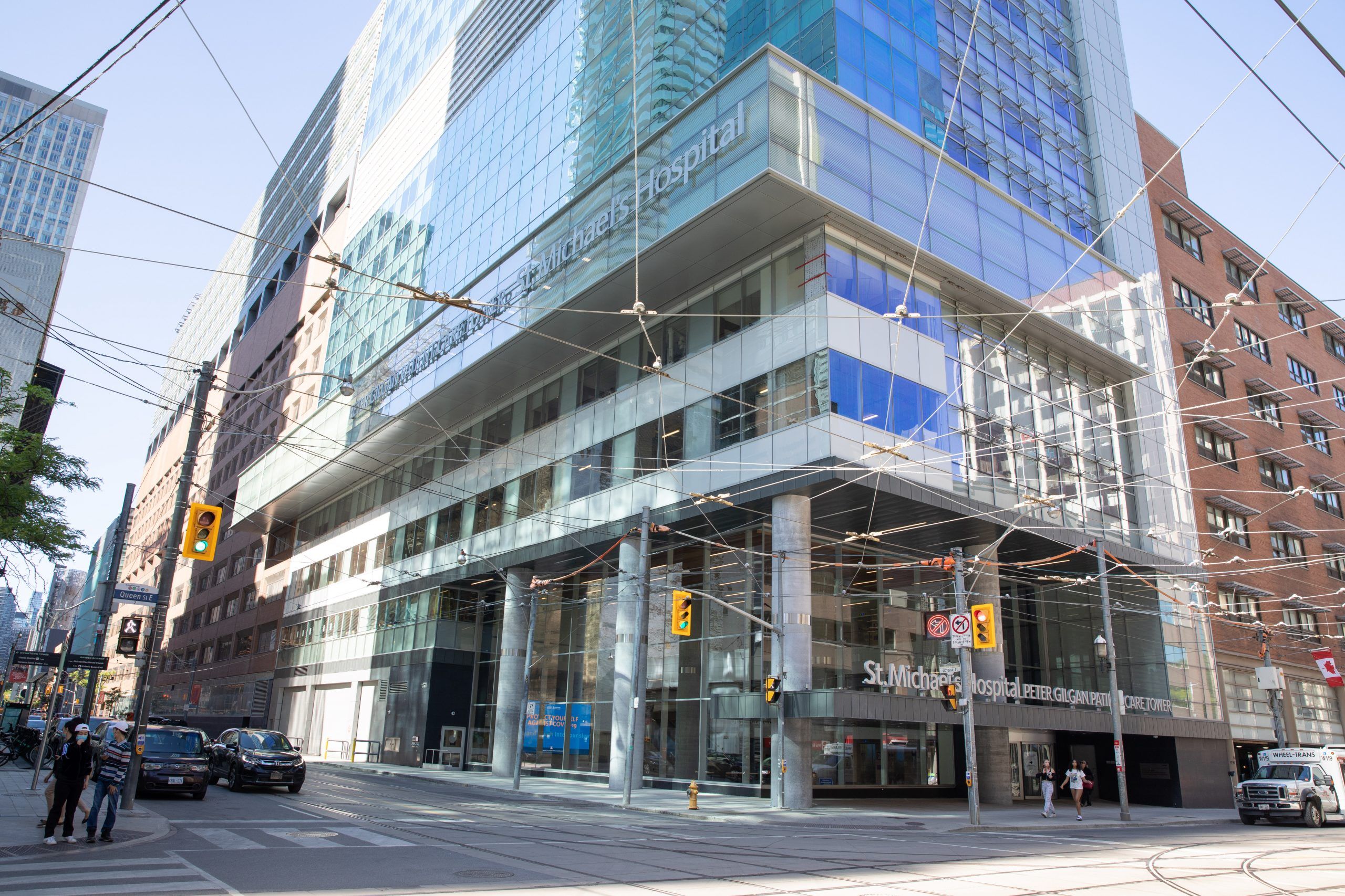 St. Michael’s Hospital Peter Gilgan Patient Care Tower, official Unity Health photograph