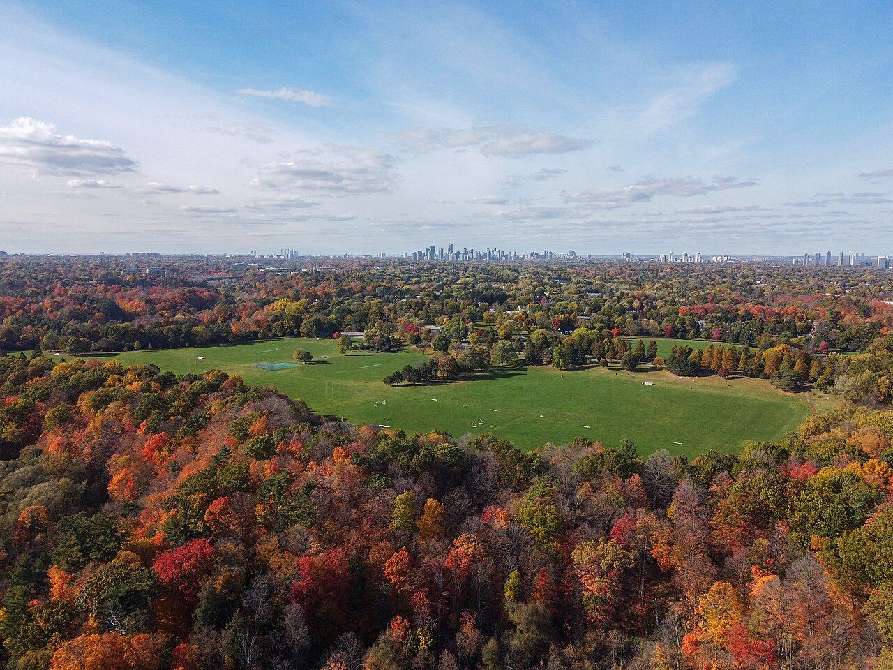 Sunnybrook Park in Toronto’s Don valley