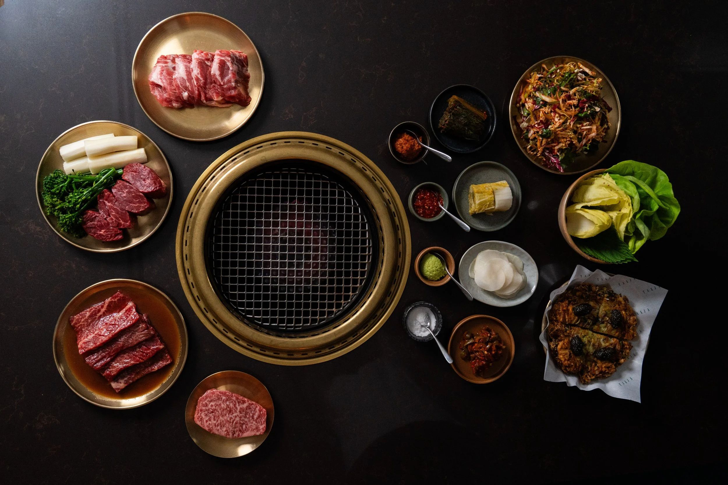 Takja BBQ House dining room, official Squarespace photo from takja.ca
