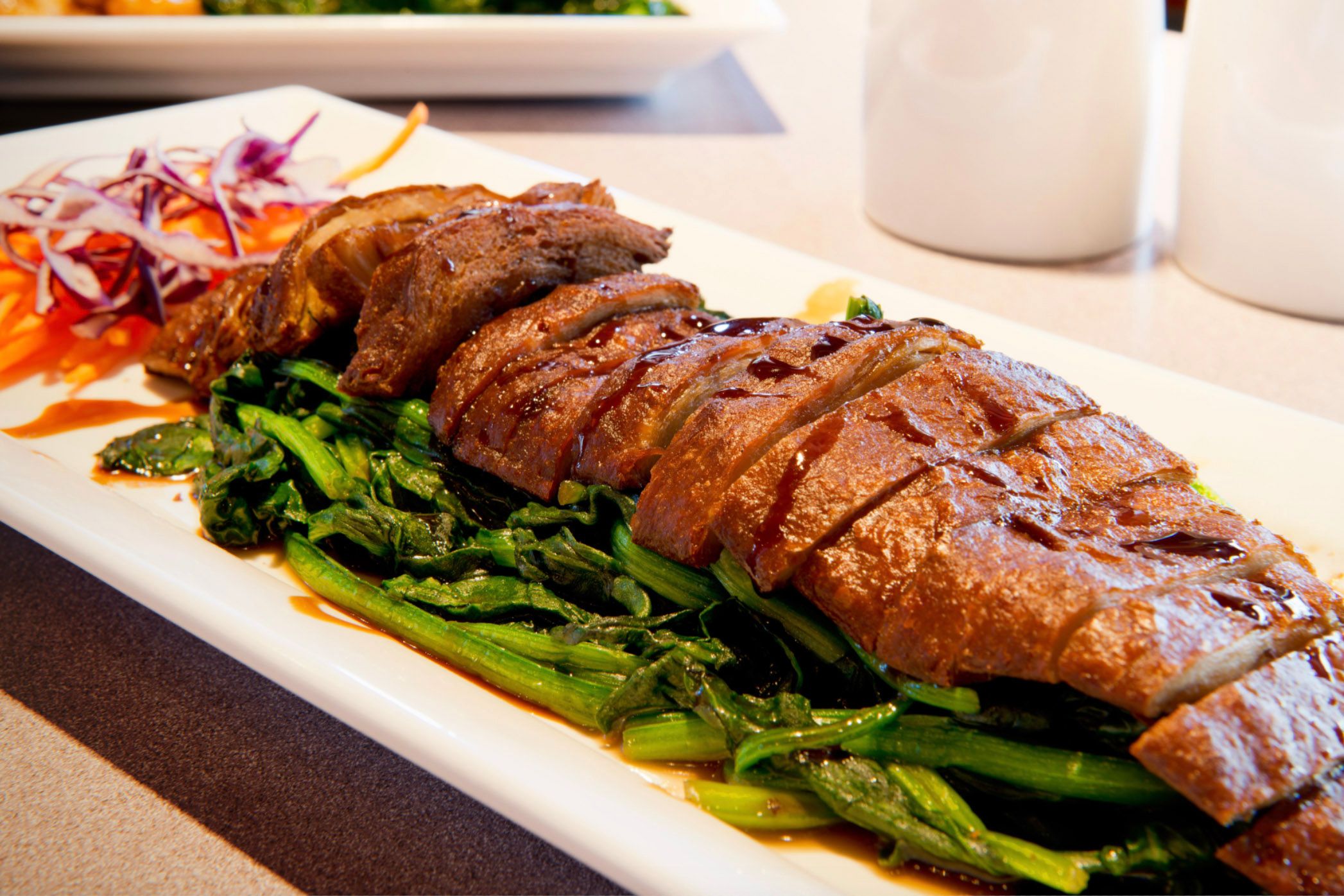 Tenon vegan sushi and house duck from tenonvegansushi.com