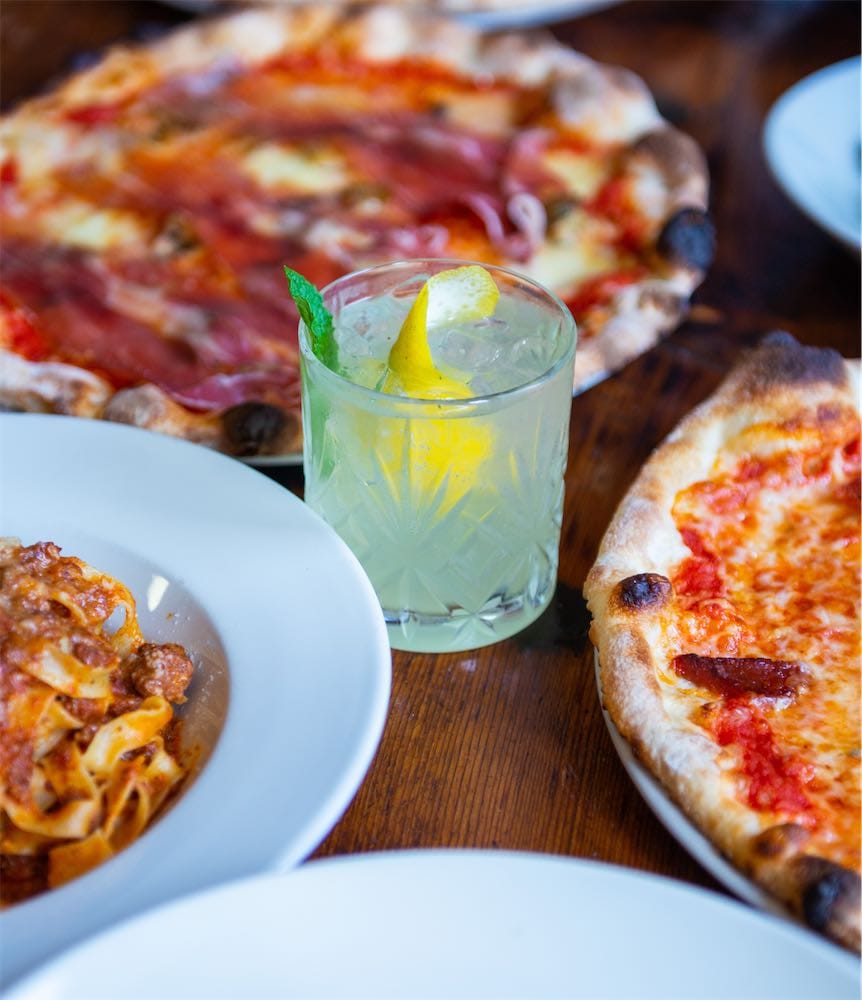 Terroni Queen West dining room and back patio