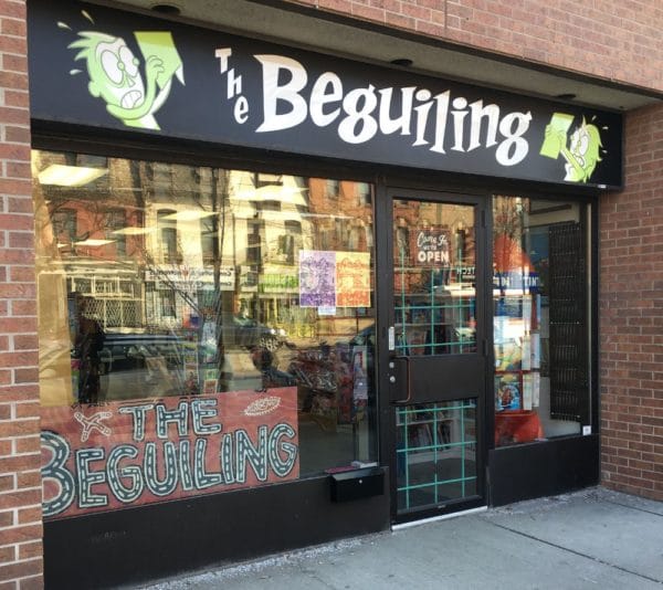 The Beguiling storefront on College Street from the official corpse.ca about page