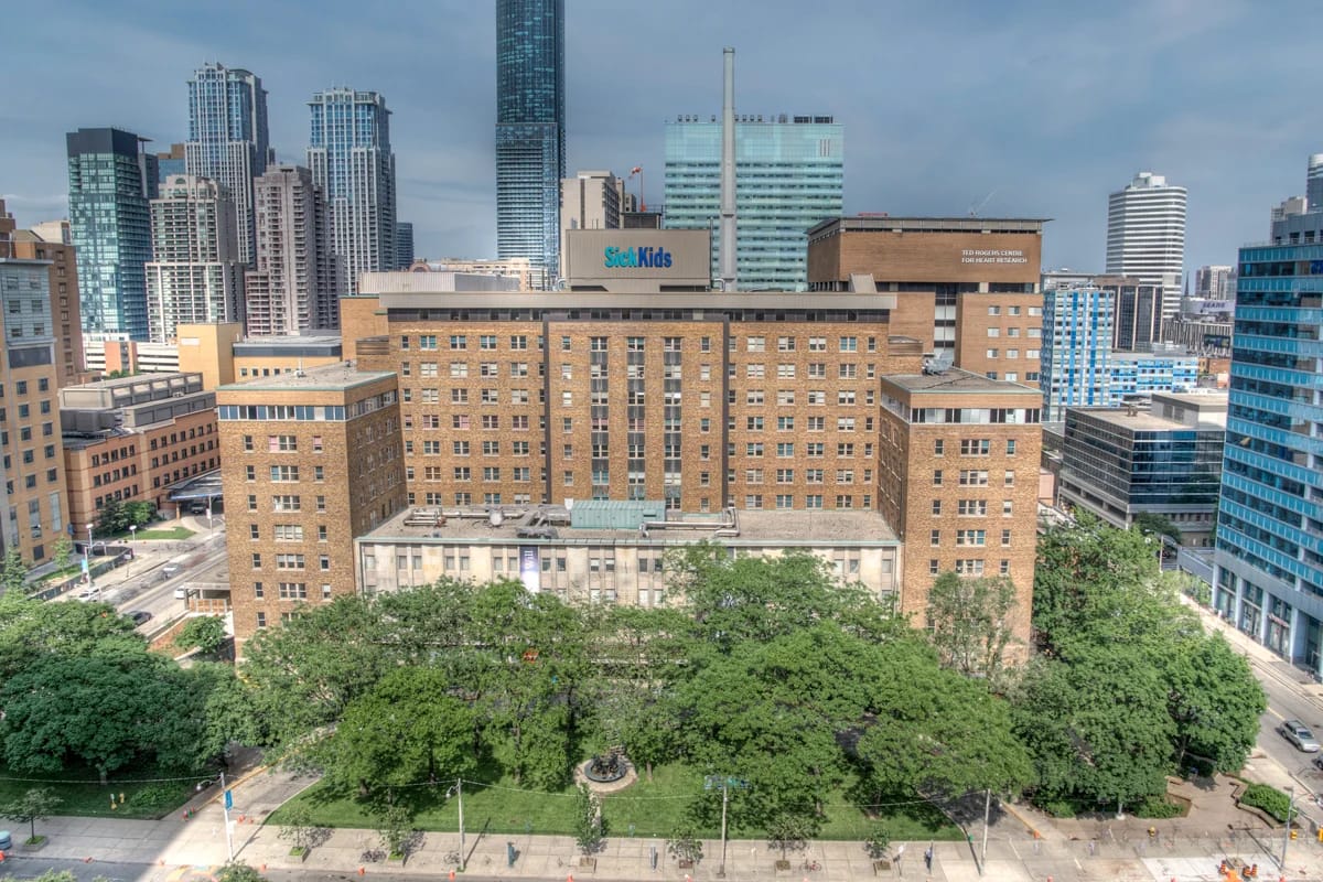 SickKids official University Avenue campus exterior from sickkids.ca